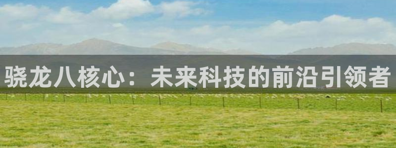 mg不朽情缘体育3在线注册：骁龙八核心：未来科技的前沿引领者