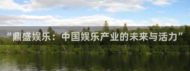 mg不朽情缘体育平台注册：“鼎盛娱乐：中国娱乐产业的未来与活力”